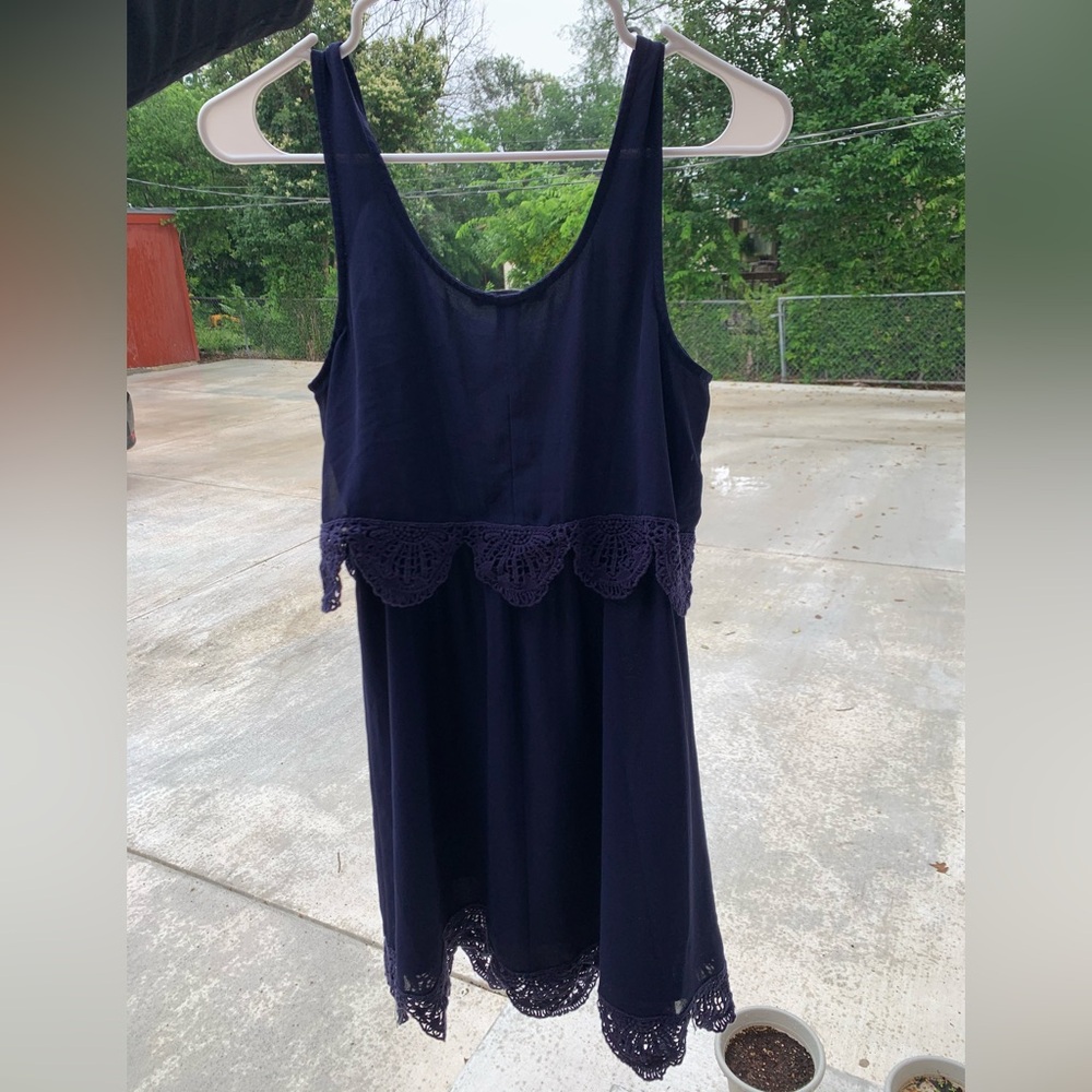 Forever 21 Navy Blue Dress